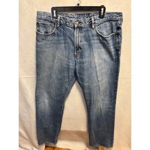 GAP 1969 Mens Straight Fit Medium Wash Denim Jeans Size 38x34